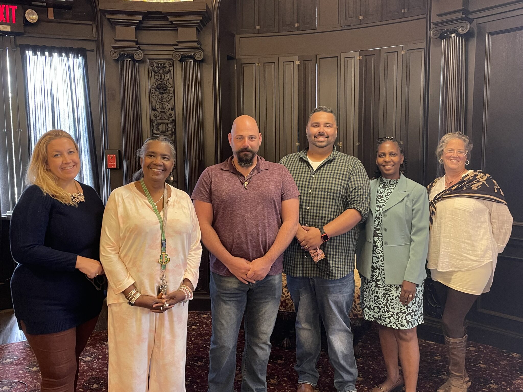 McCreery, Dr. Loury, DePaul, Dr. Guertin-Martin, Dr. McNeil, Day