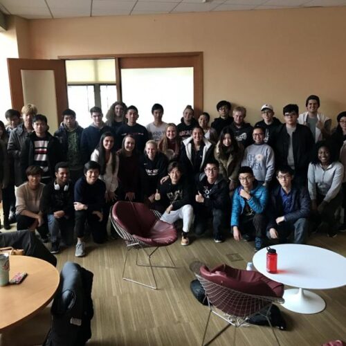 group shot of students