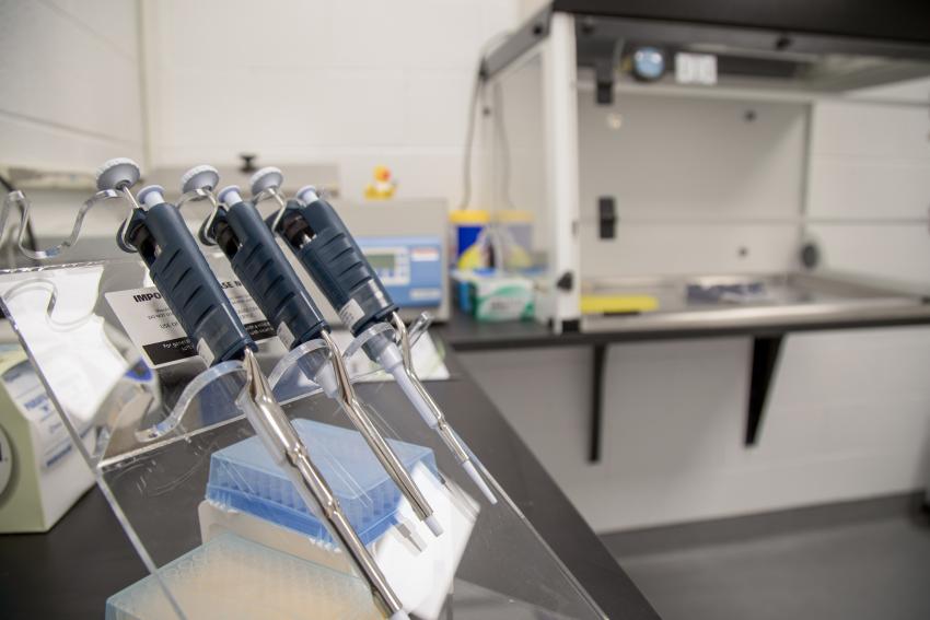 a close up of lab or medical equipment