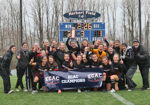 Women's Soccer team group photo