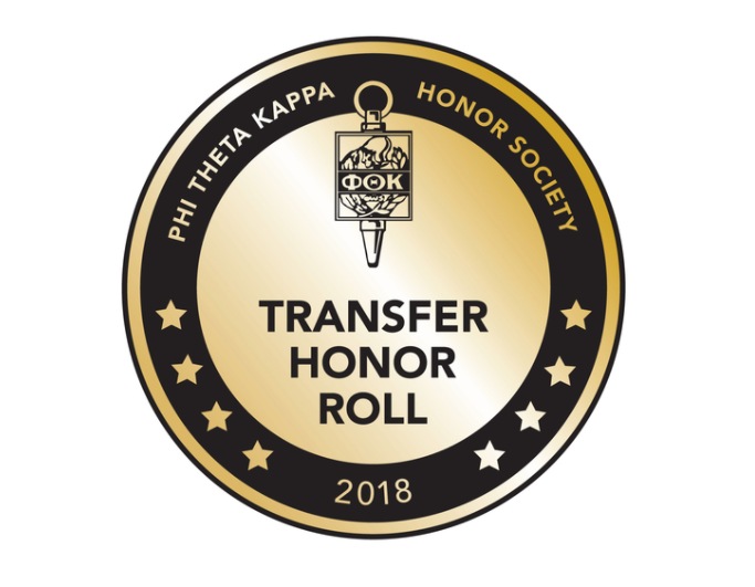 Phi Theta Cappa Honor Society logo 2018