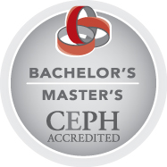 CEPH logo for Bachelor's Master's acceditation