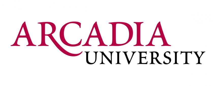 Logo Stating: Arcadia University