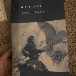 The cover of Moby Dick