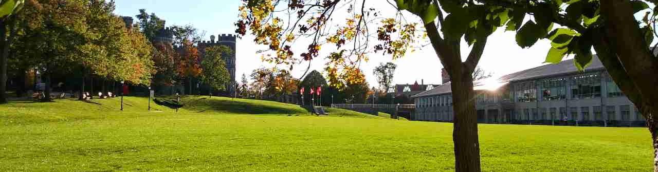 landscape shot of Campus