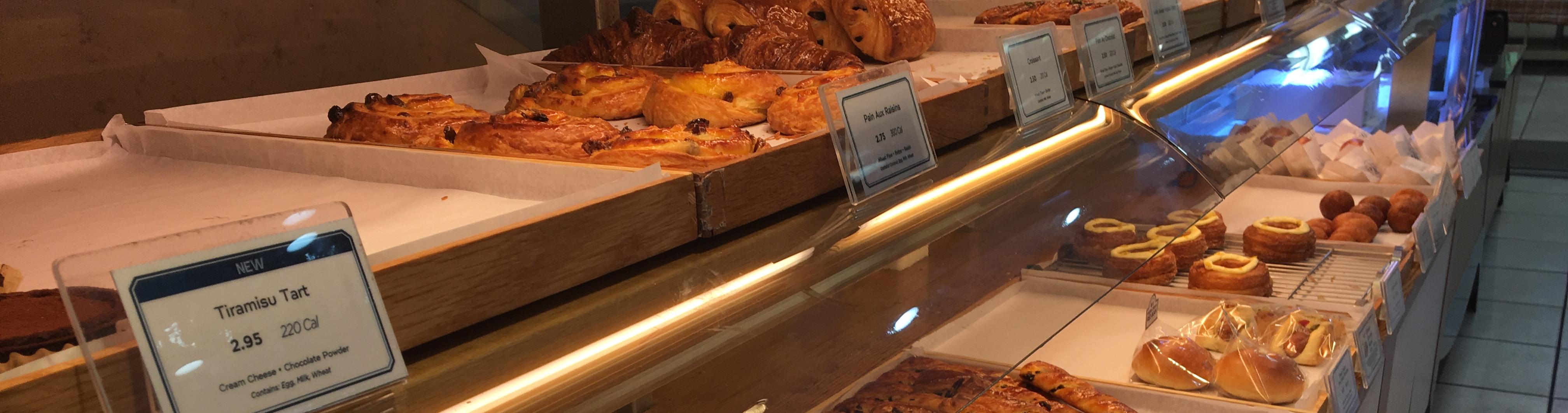 Baked goods at a bakery