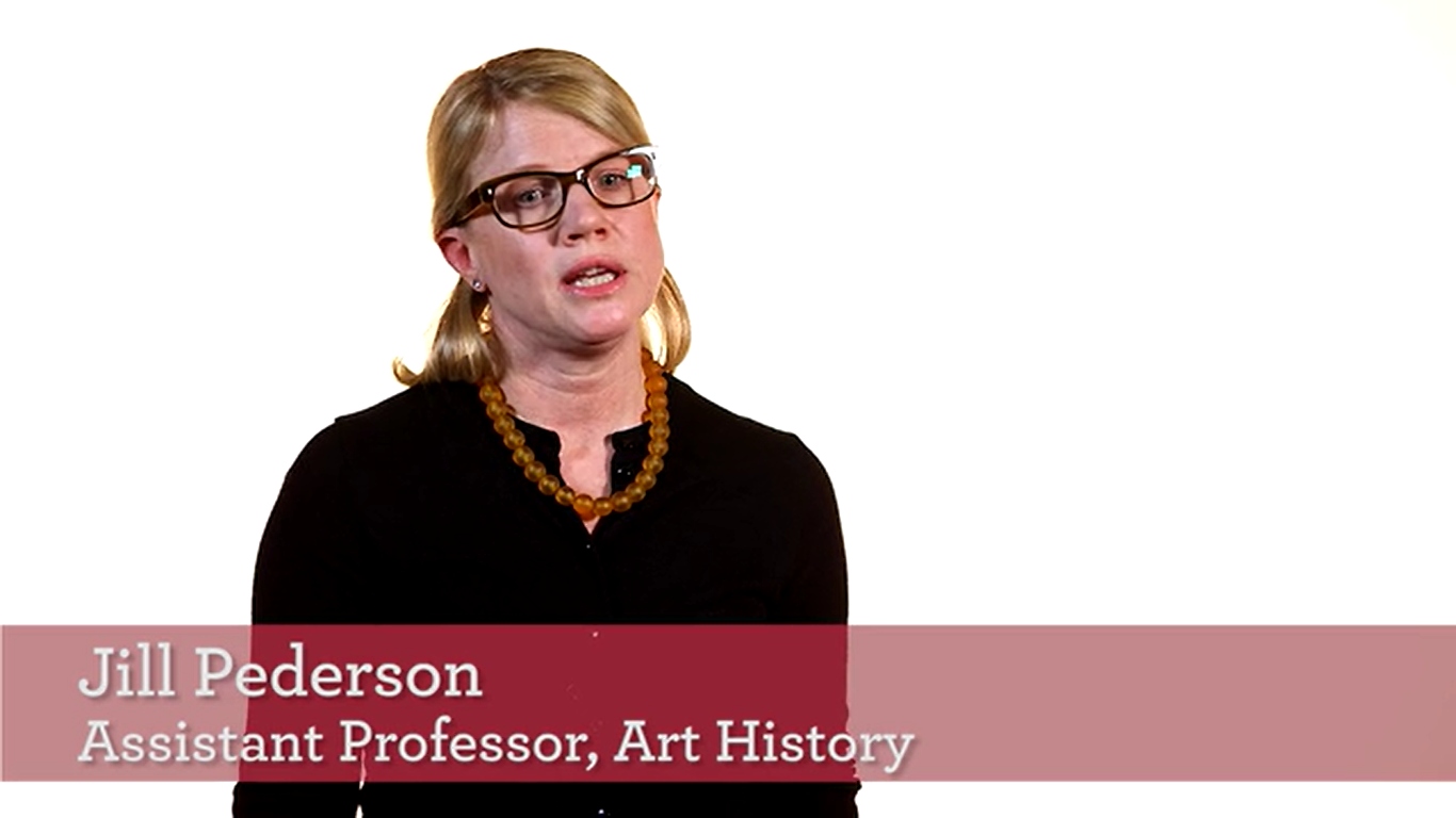 Jill Pederson, assistant professor of Art History