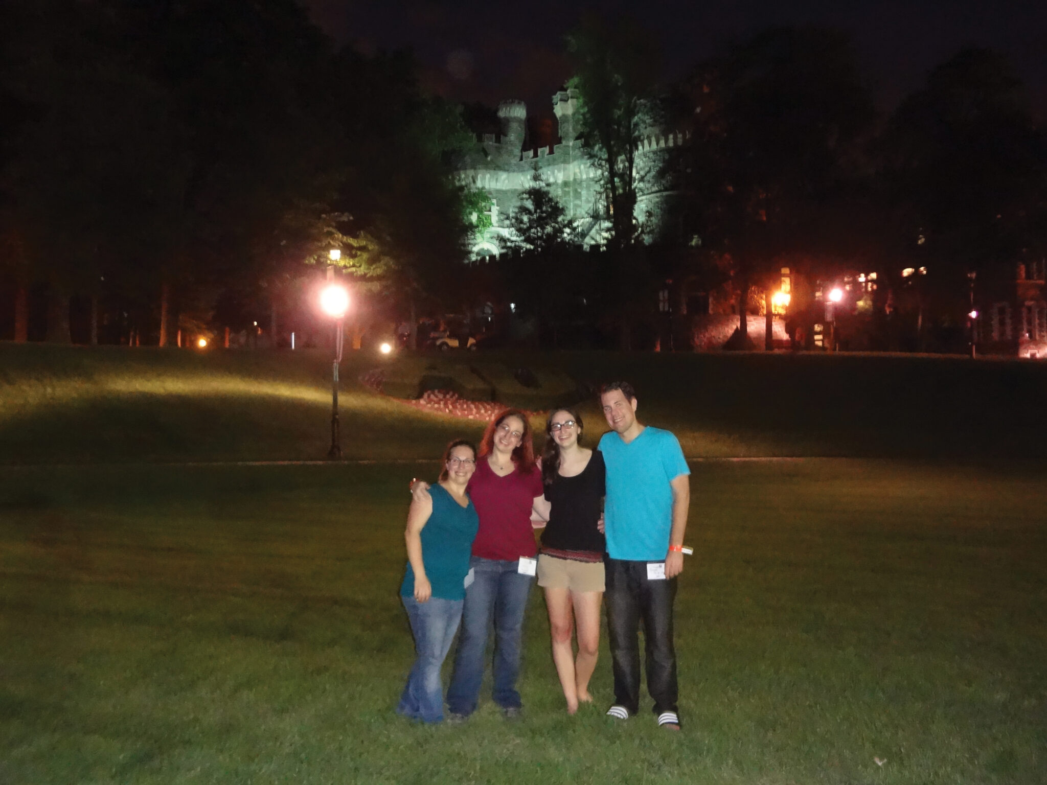A group of alumni student from the Class of 2011