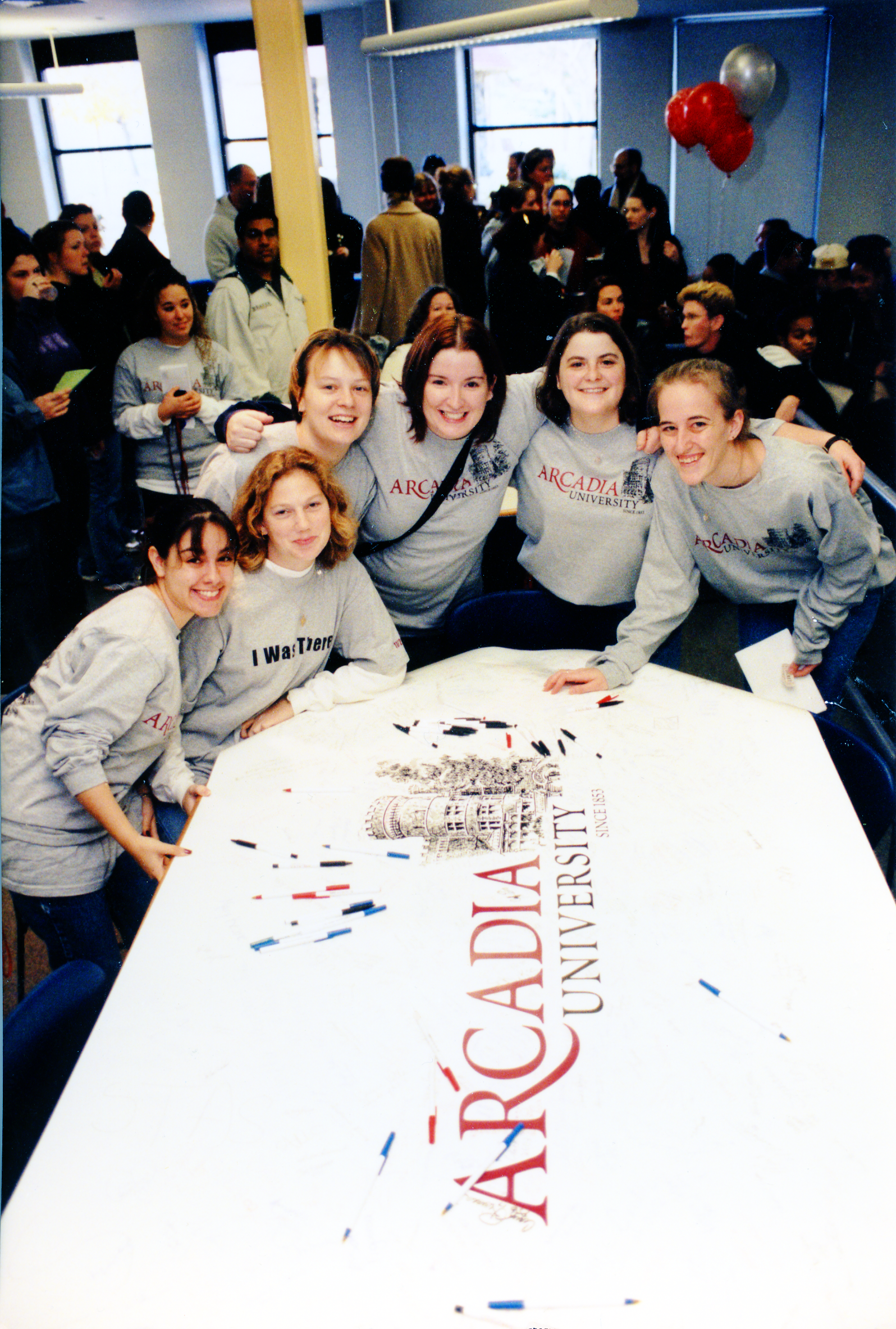 On July 16, 2001, Beaver College becomes Arcadia University. In November of the previous academic year, the name change was announced to students at a midnight celebration.