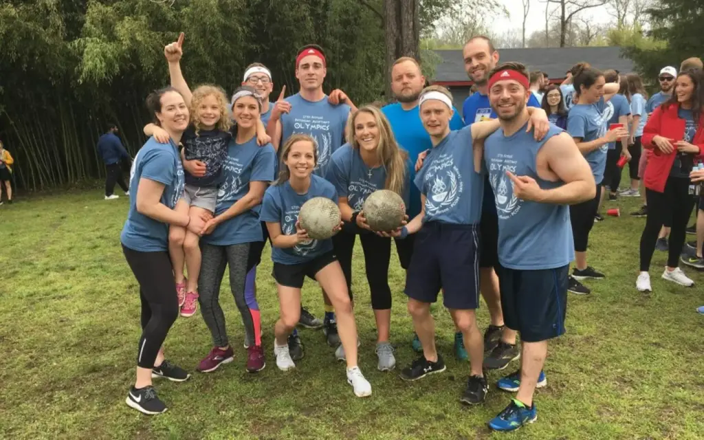 Arcadia's 2019 PA Olympics team takes the lead in "Dodge the Flu"