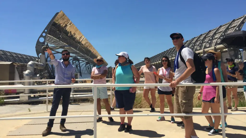 Students in the STEM program in Sicily.