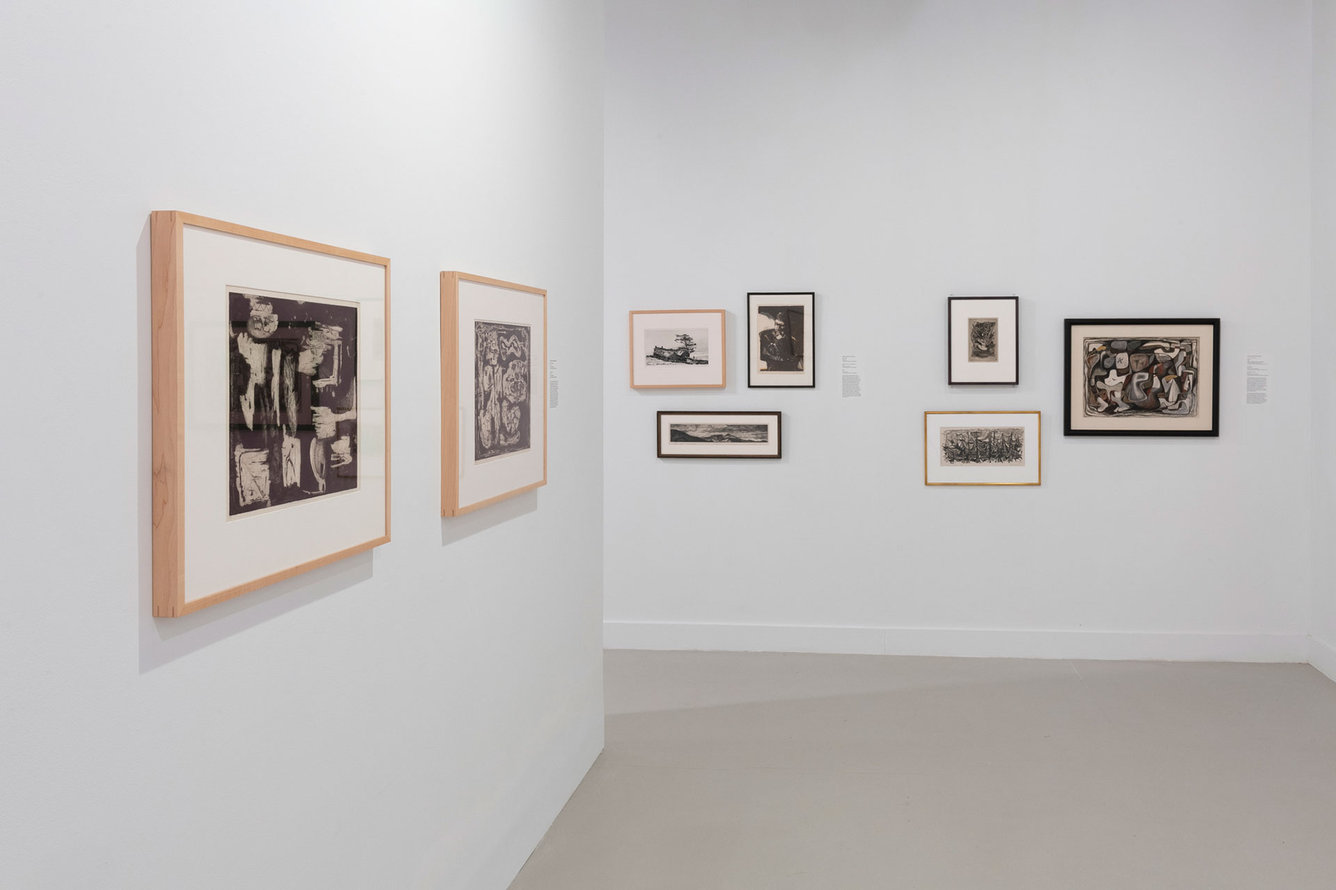 Installation view from Proto-Feminism in the Print Studio.