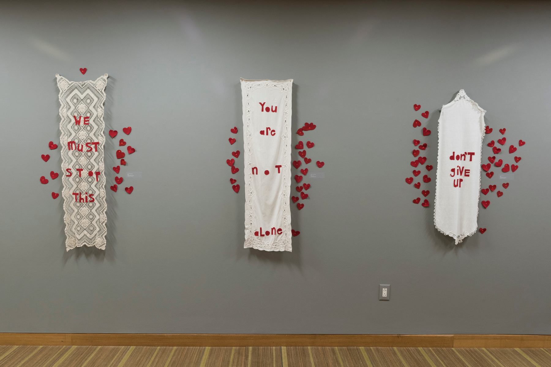 installation view from Carole Loeffler: Make What You Need