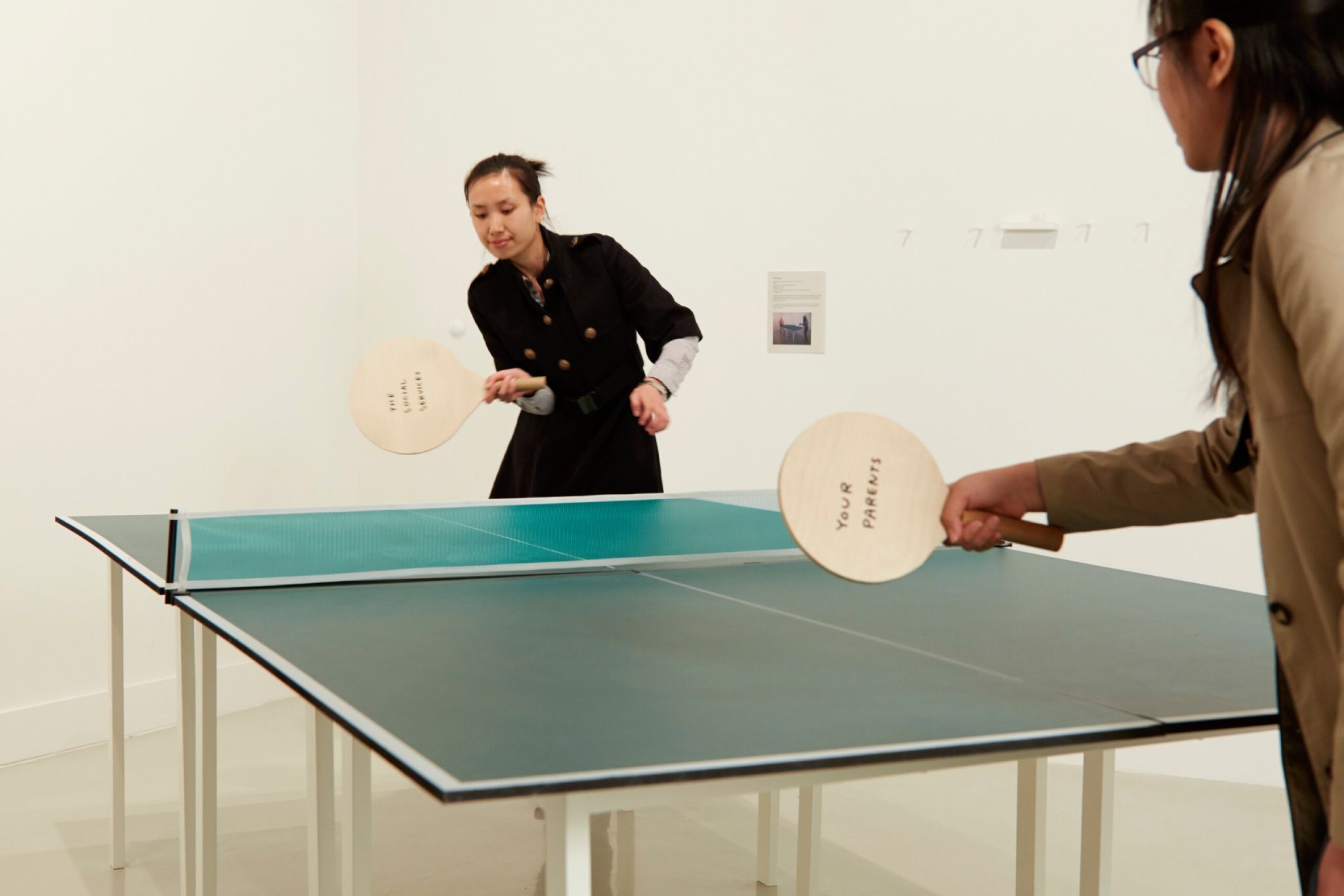 Guests interacting with the exhibition "Free Play."