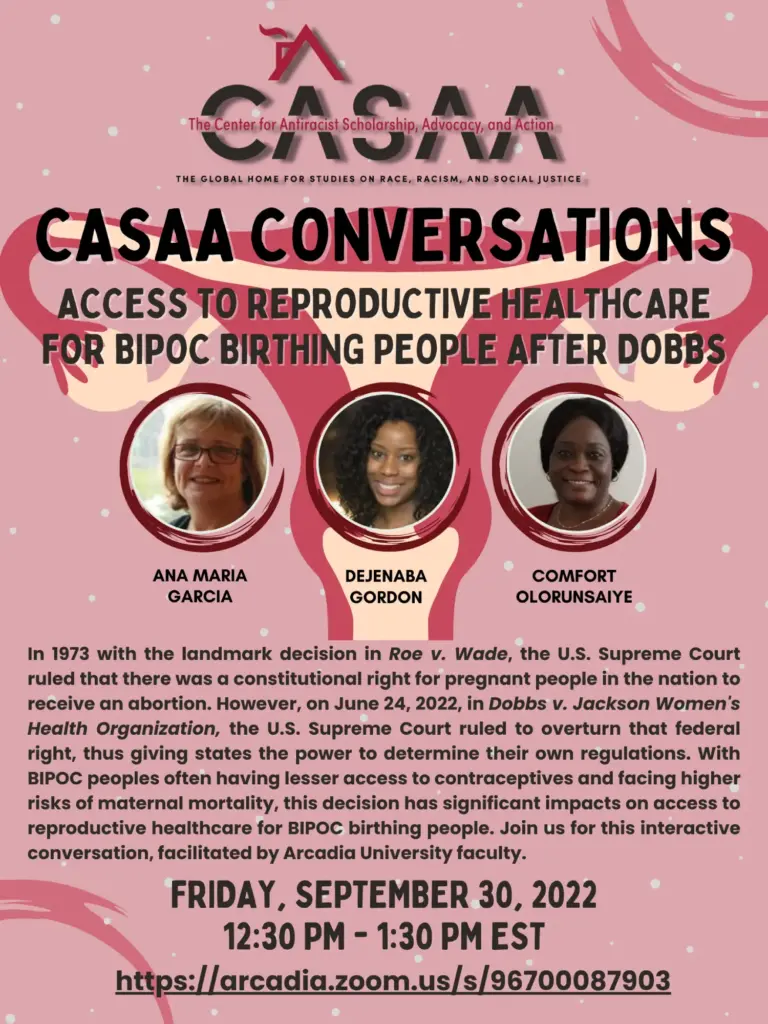 Center for Antiracist Scholarship, Advocacy, and Action (CASAA
