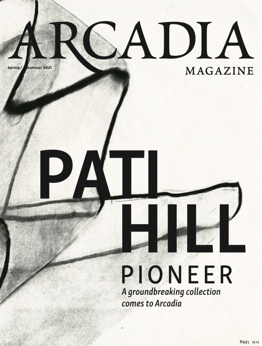 The cover of Arcadia Magazine for Spring/Summer 2021.