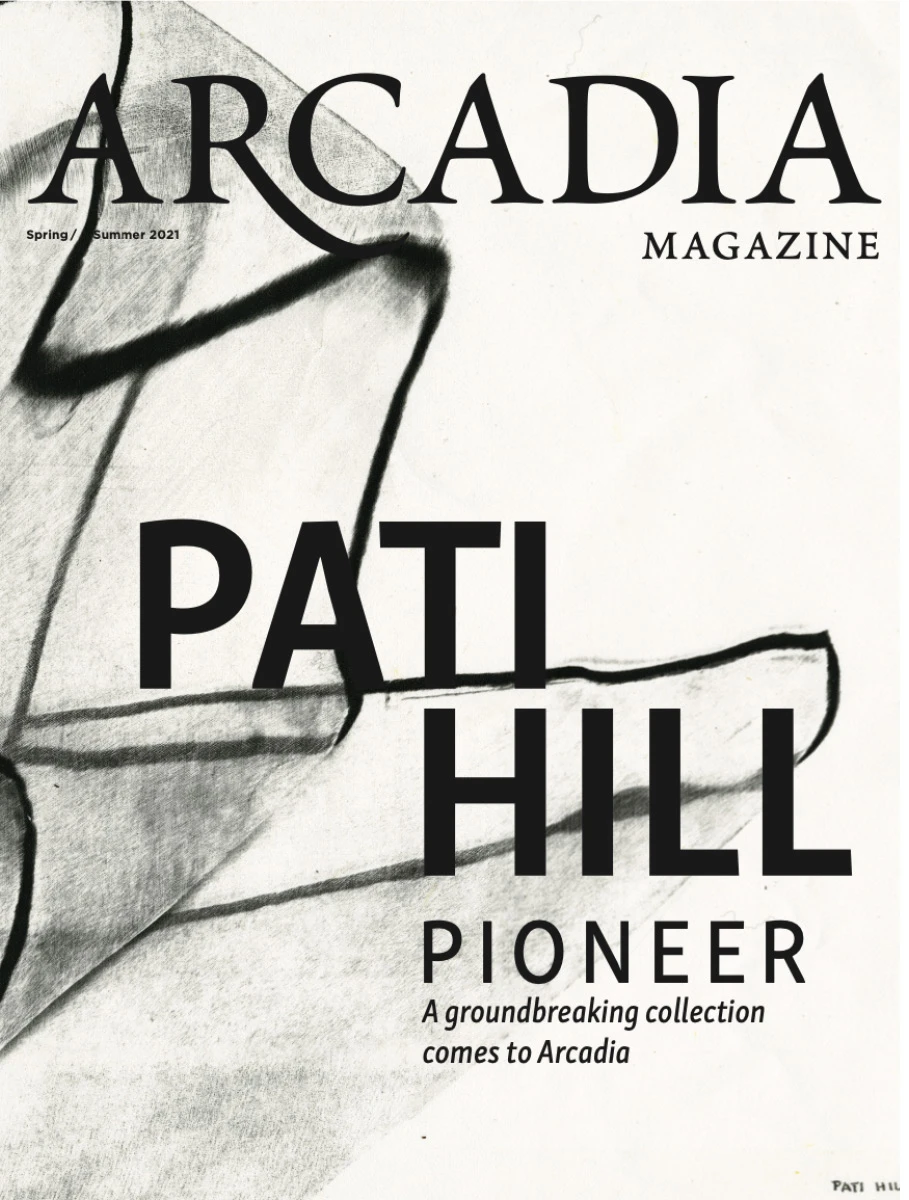 The cover of Arcadia Magazine for Spring/Summer 2021.
