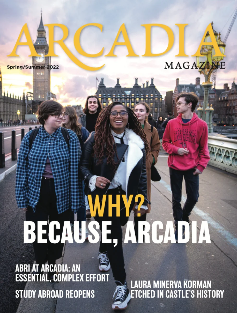 The cover of Arcadia Magazine for Spring/Summer 2022.
