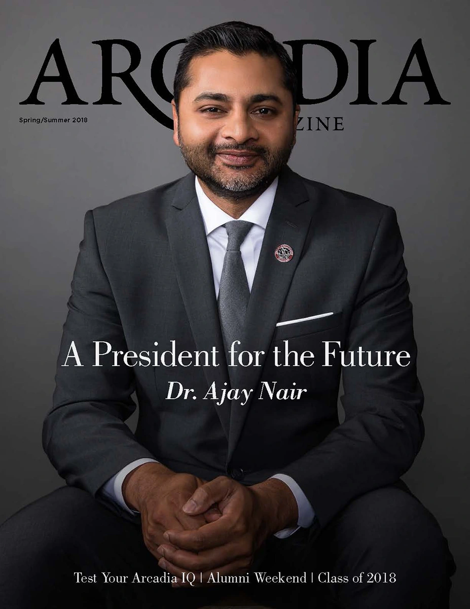 Arcadia Magazine's spring/summer 2018 cover