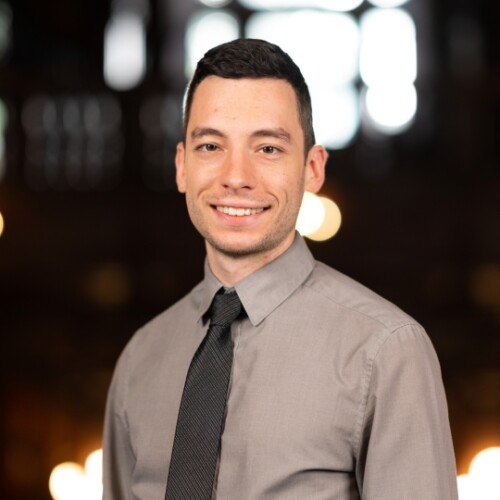 Anthony LaRosa, an intern with Counseling Services.