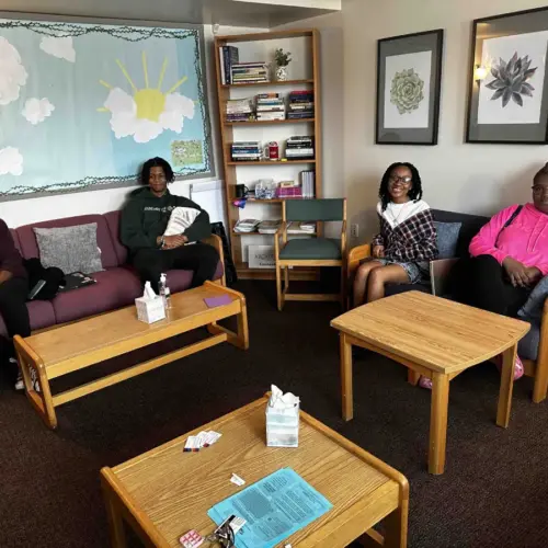 Members of the For the Culture group