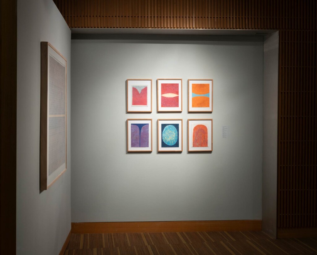 Installation view "Samantha Mitchell: Land Forms", Harrison Gallery, University Commons, photo: Sam Fritch