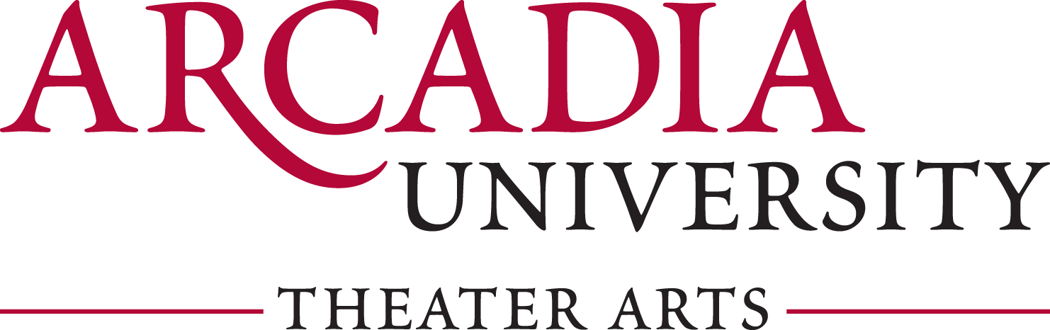 Arcadia University Theater Arts logo.