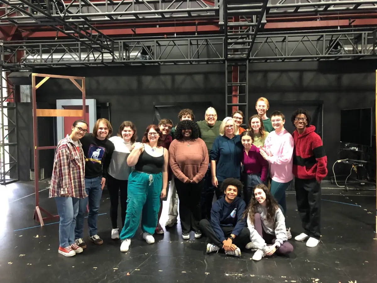 Barabara Pitts visited the cast members of The Laramie Project