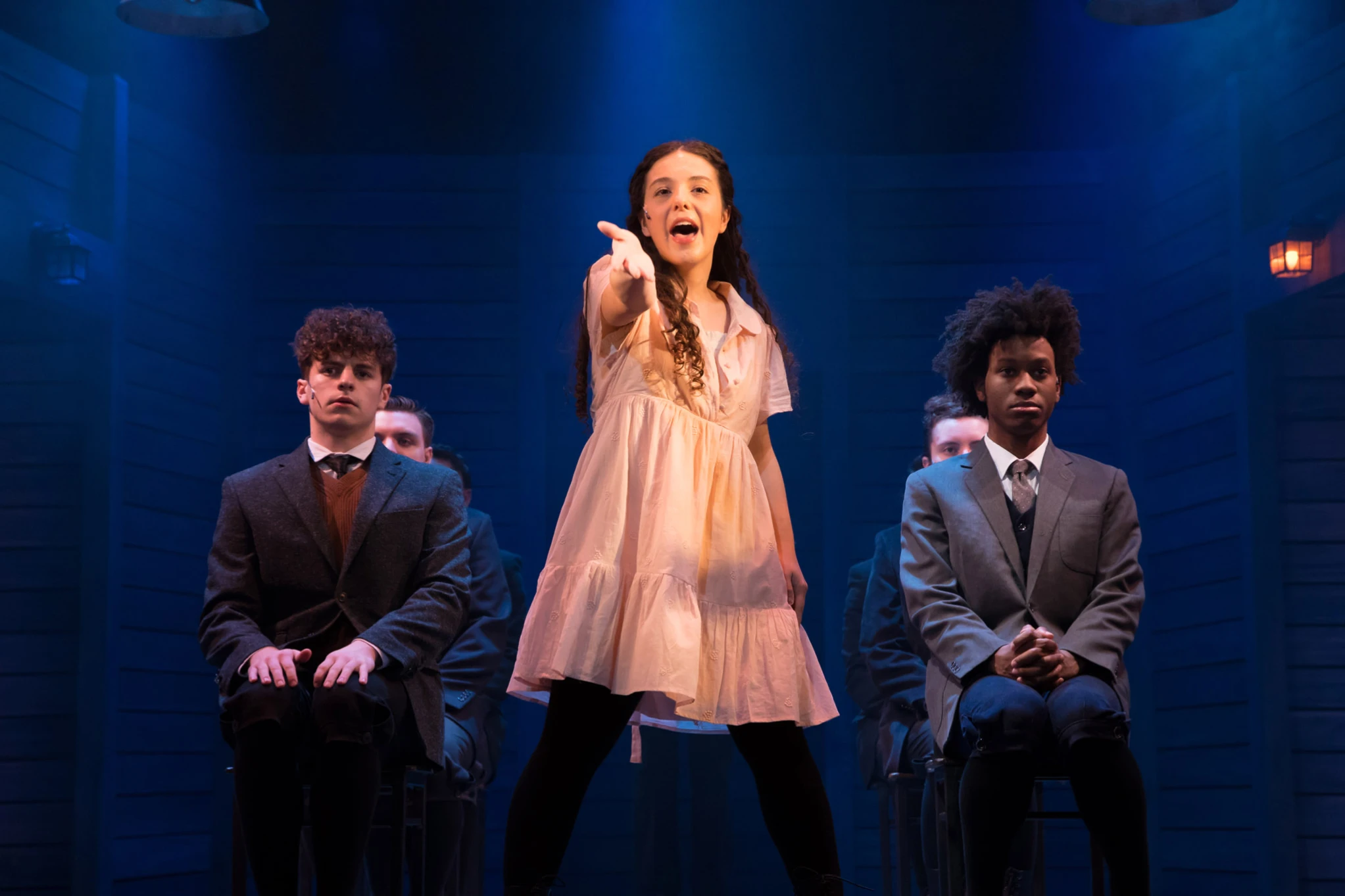 A scene from "Spring Awakening".