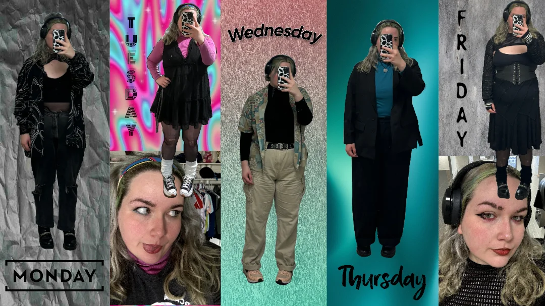 Outfits of the week.