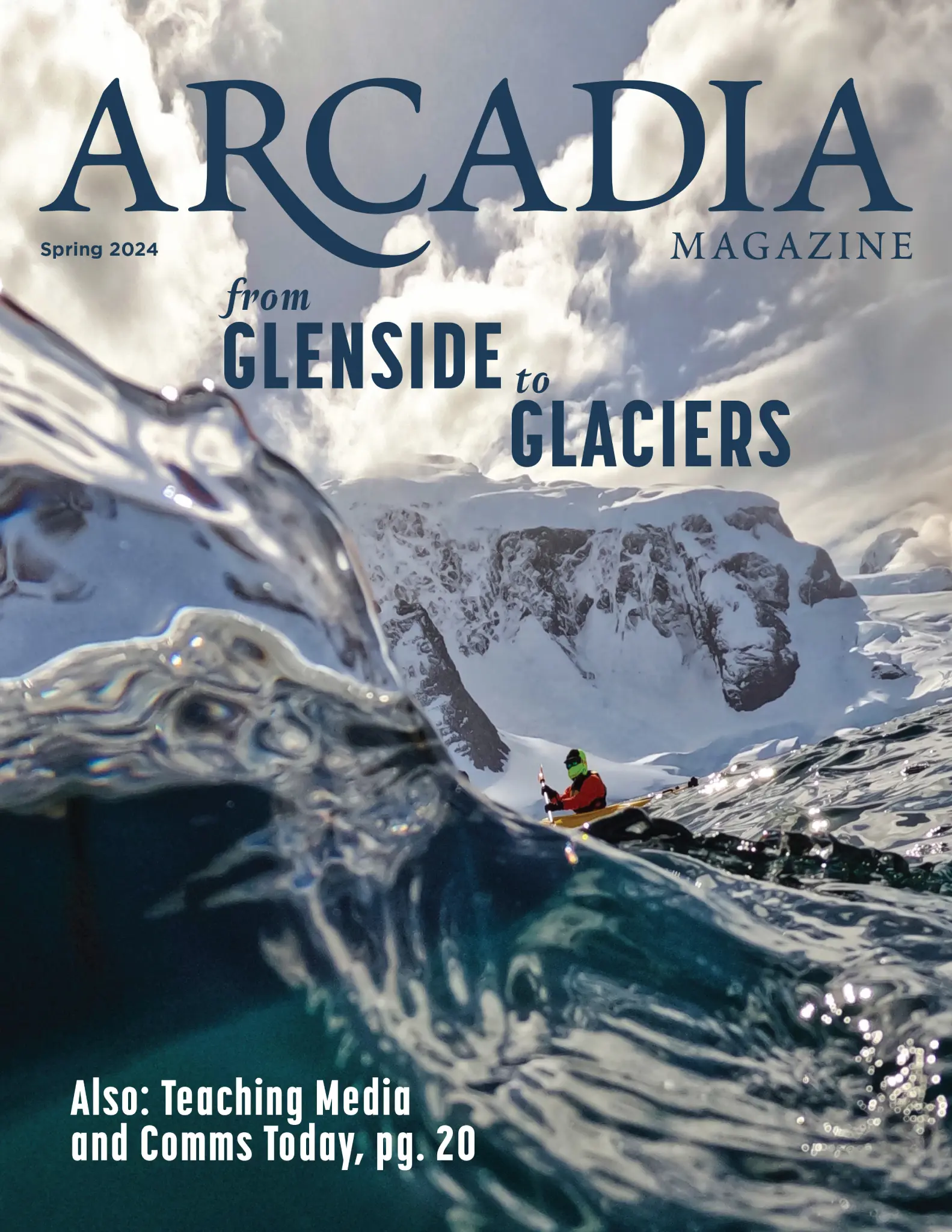 The cover of the Spring 2024 edition of Arcadia Magazine.
