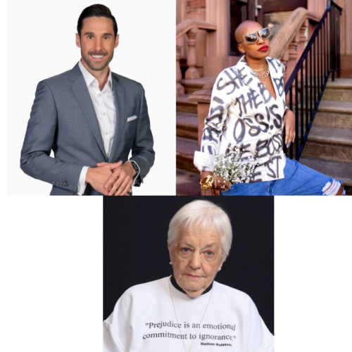 2024 Commencement speakers and Honorary Degree recipient: Keith Jones, Iris Barbee Bonner '07, Jane Elliott