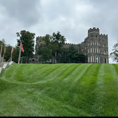 Grey Towers Castle on Chayhok's first day.