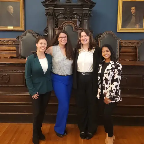 Students at the College of Physicians of Philadelphia.