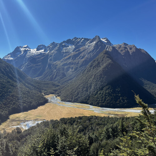 A mountain from one of Amellia's adventures.