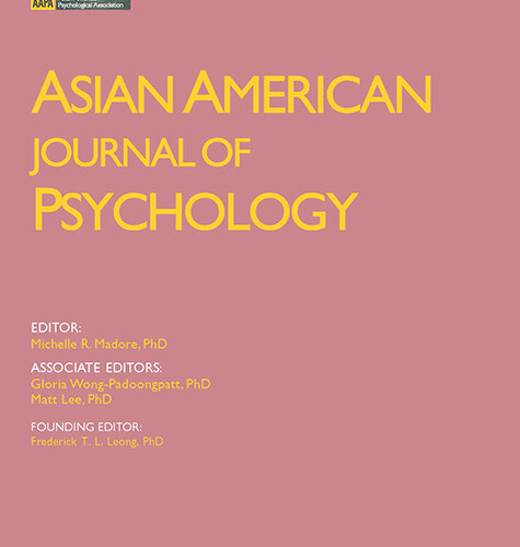 Cover of the Asian American Journal of Psychology