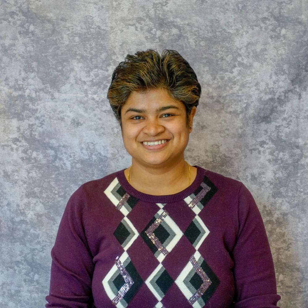 Headshot of Velpula Grace Anisha Paul '13MSFS.