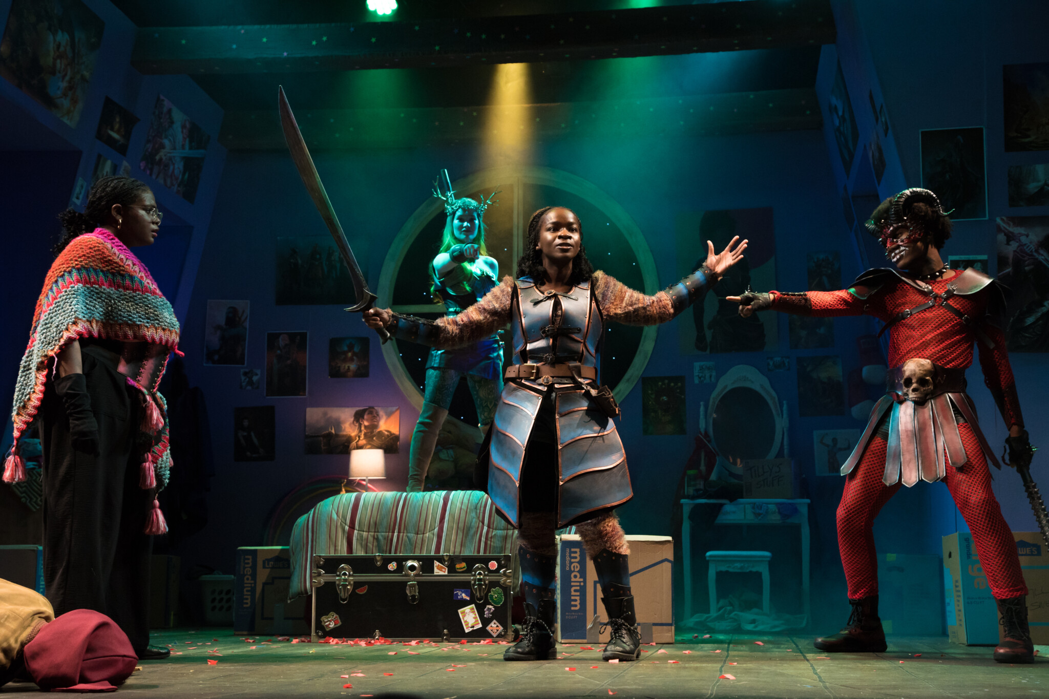 She kills monsters ensemble image