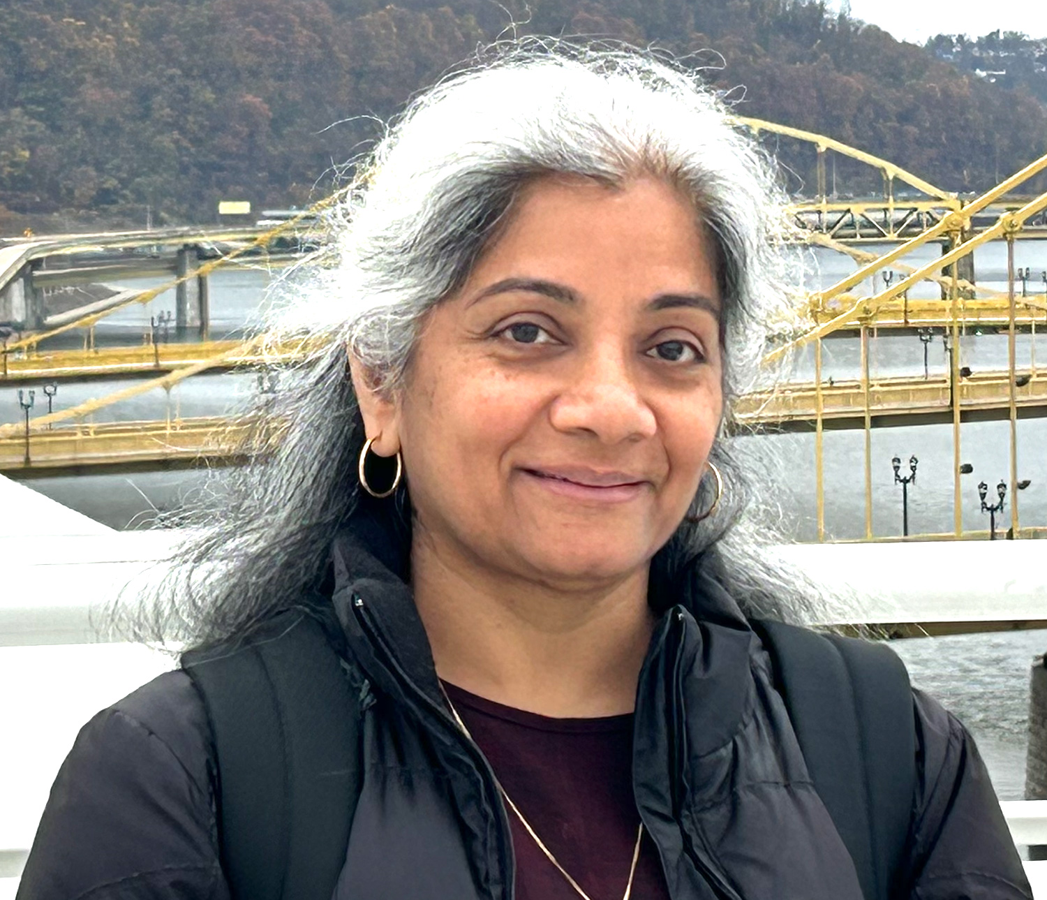 Dr. Sudha Moorthy headshot.