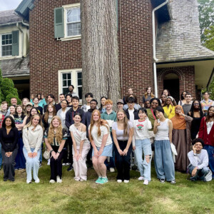 The START program outside of the Civic and Global Engagement house.