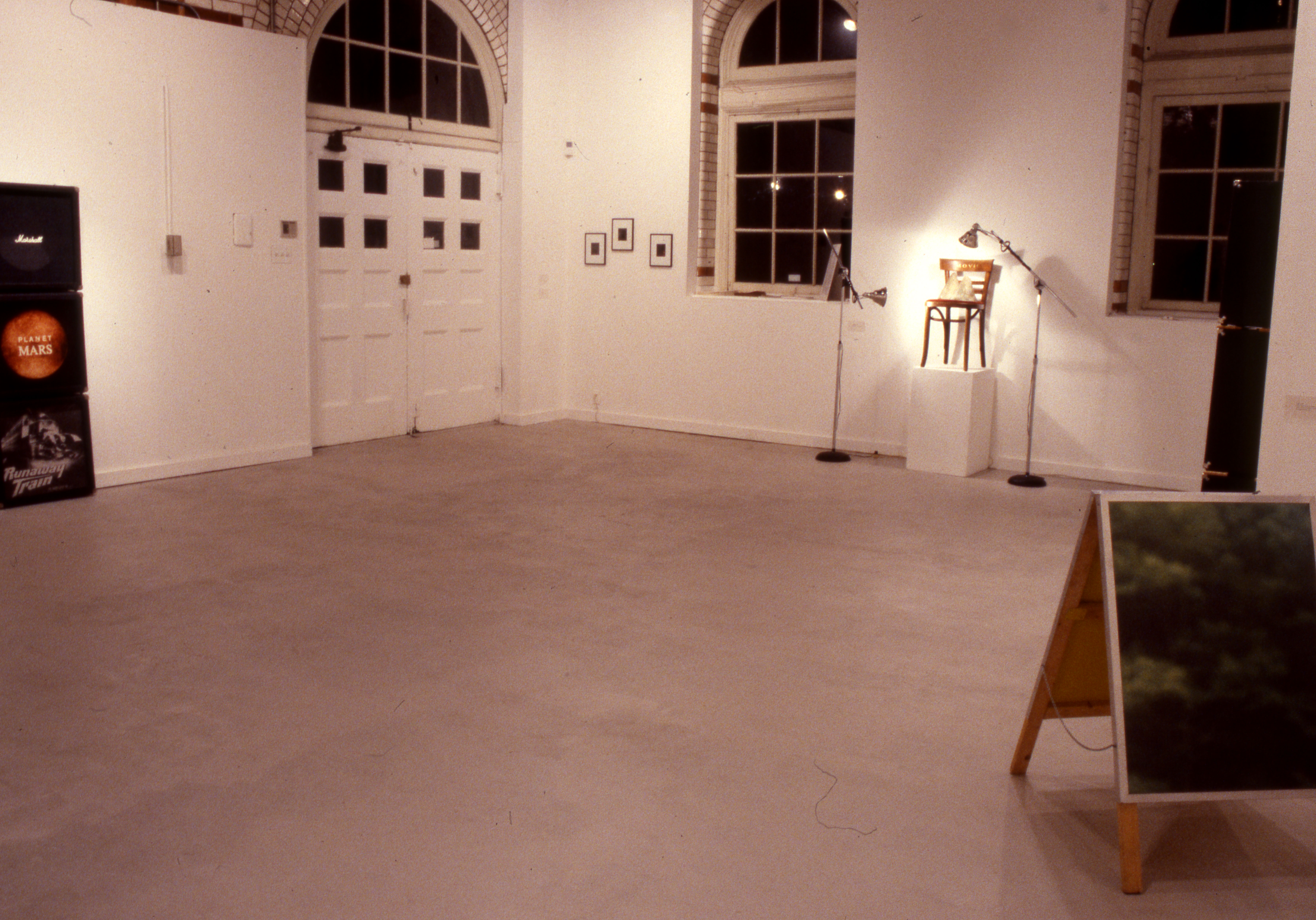 Installation view, "Jennifer Bolande Exhibition," Beaver College Art Gallery