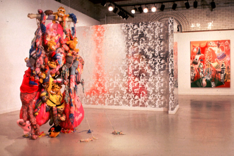 Installation view, "Patterns of Excess," Beaver College Art Gallery