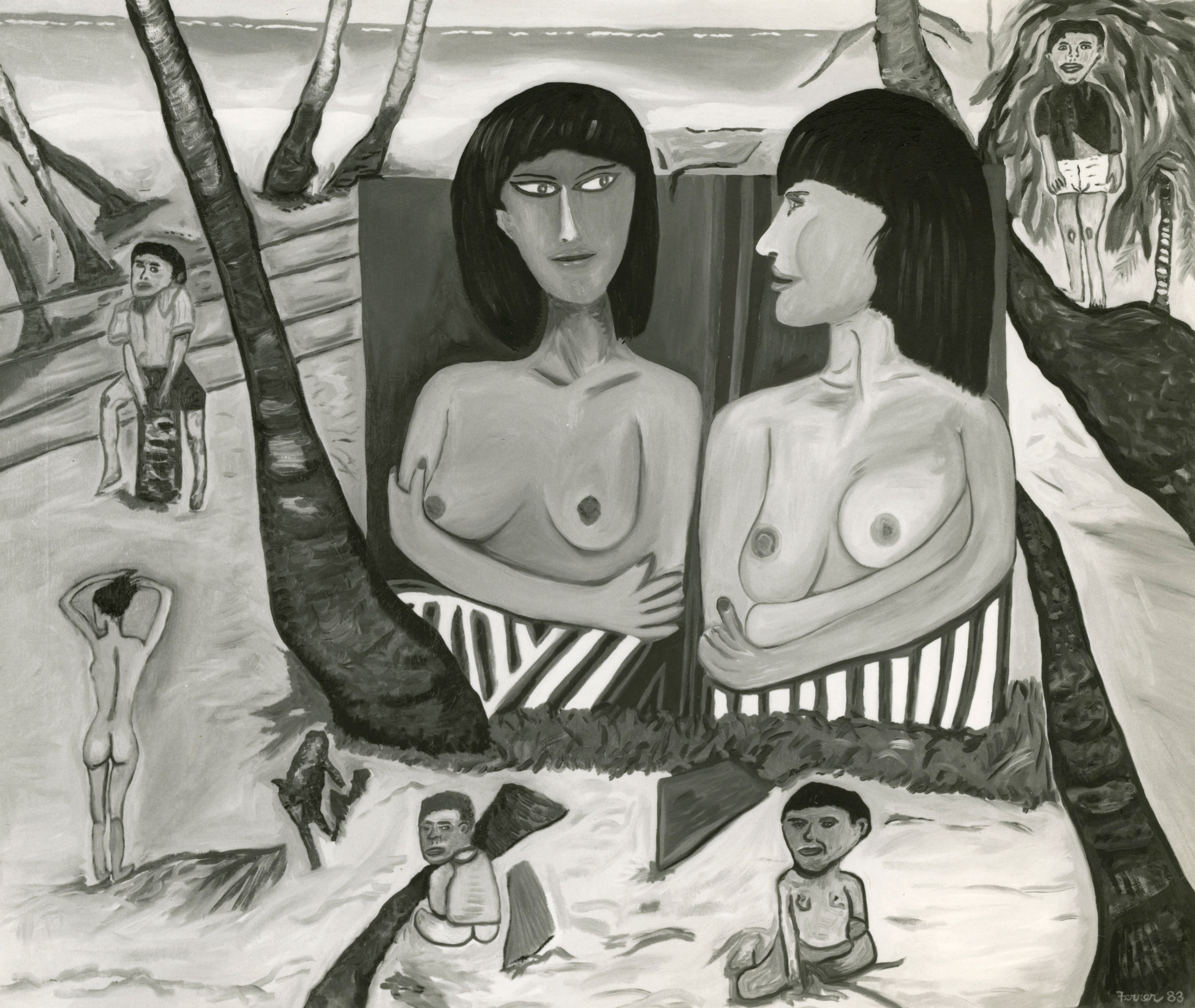 "Rafael Ferrer: Recent Paintings," Spruance Art Center