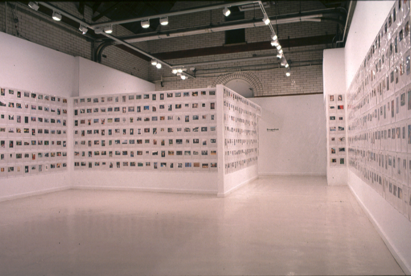 Installation view, "Snapshot," Beaver College Art Gallery