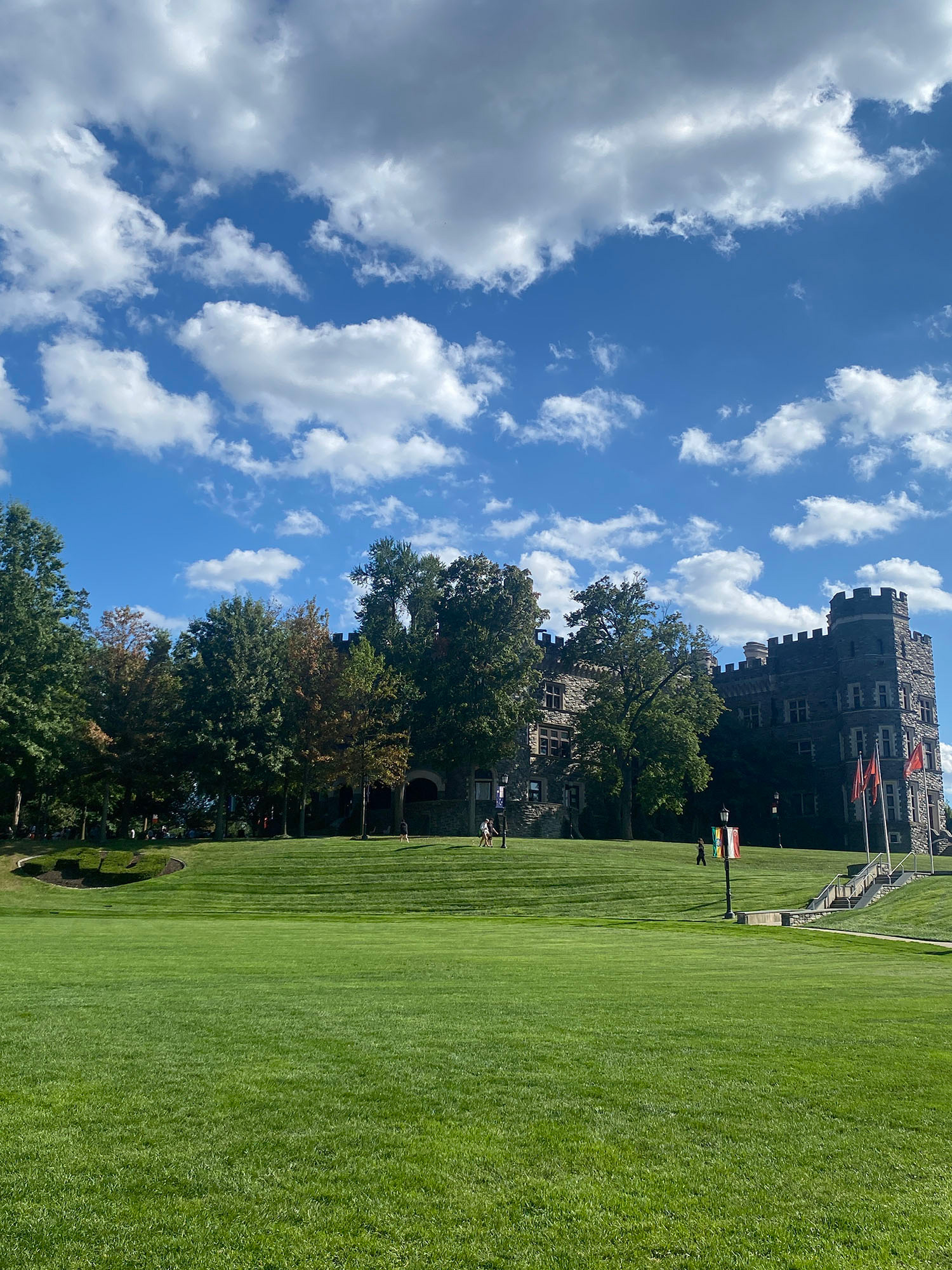 Haber Green and the Castle.