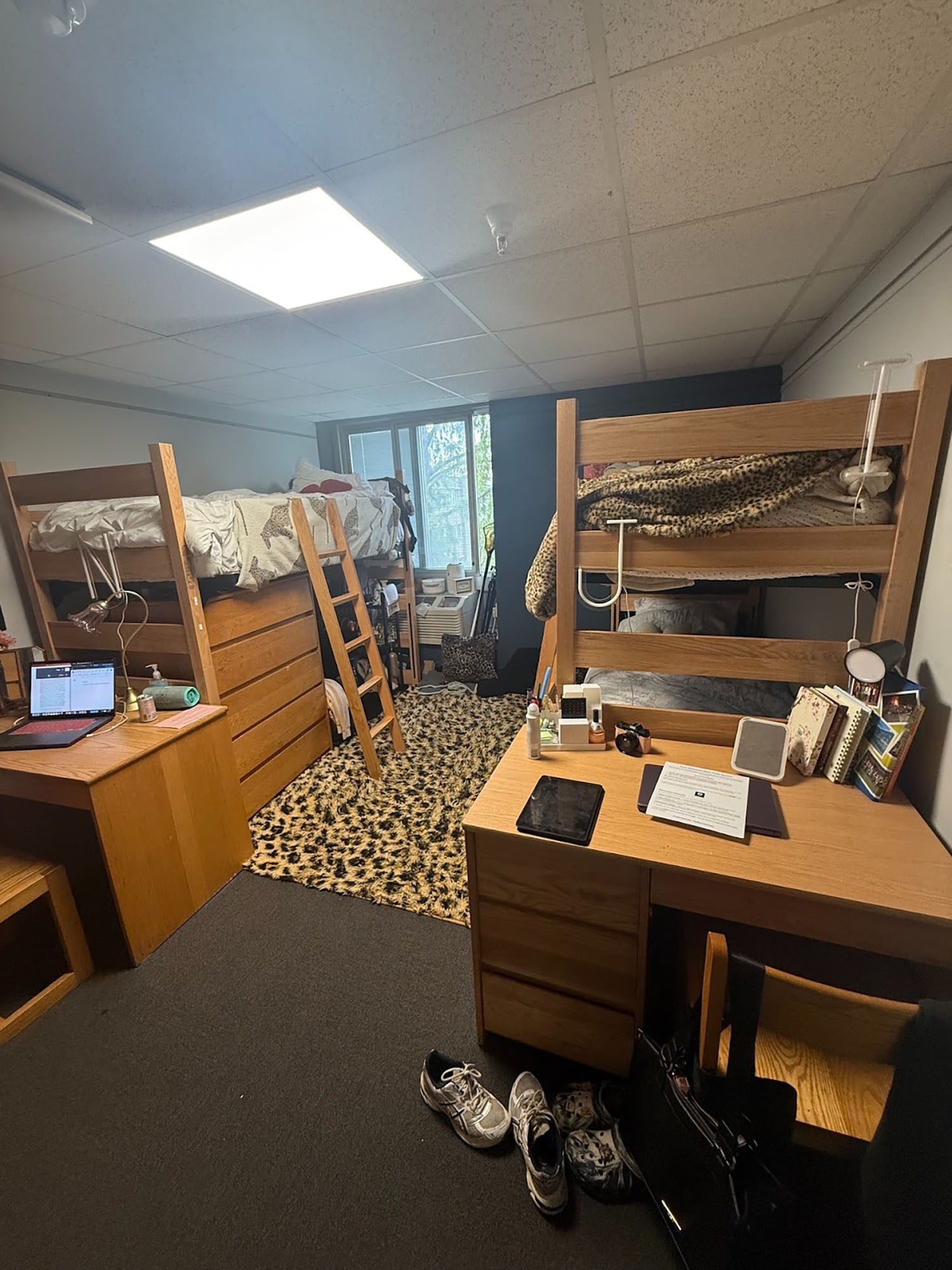 A triple in Kistler Hall.