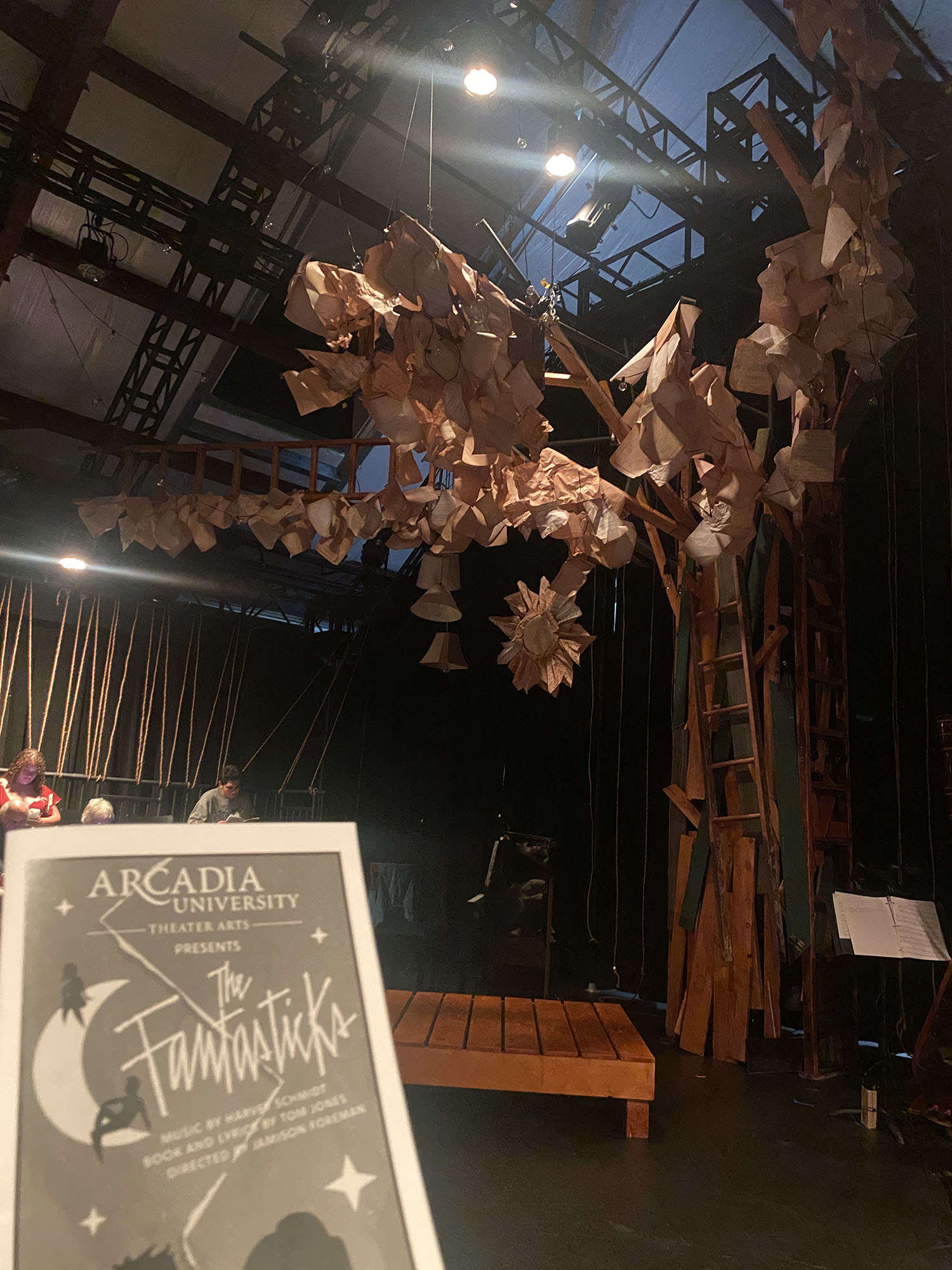 The Fantastics, at Arcadia's Black Box Theater.