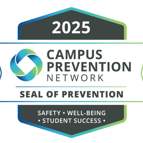 Campus Prevention Network Seal of Prevention from Vector Solutions.