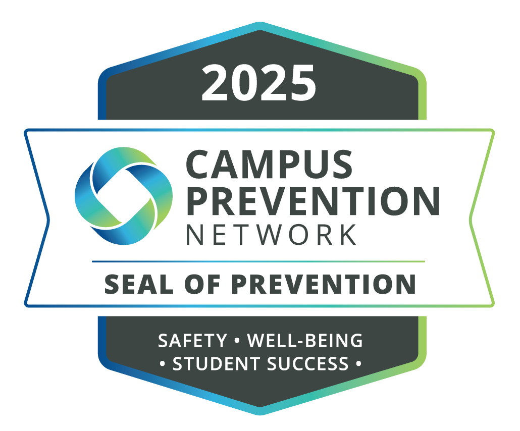 Campus Prevention Network Seal of Prevention from Vector Solutions.