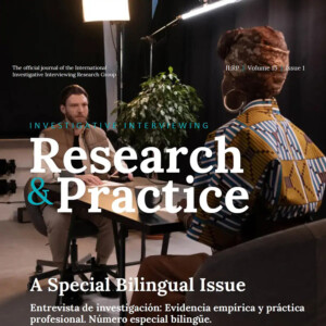 The cover of the of the journal Investigative Interviewing: Research & Practice.